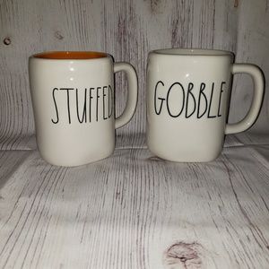 Rae Dunn 2 pc Mug Set